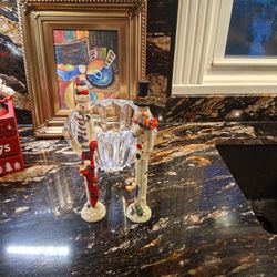 Set Of 2 Vintage Snowmen