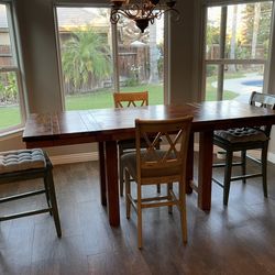 Large dining table