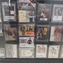 Miami Heat 39 certified autos + space for 3. Lebron/Shaq/Wade/Riley/Zo/Timmy/Bosh/Rice.