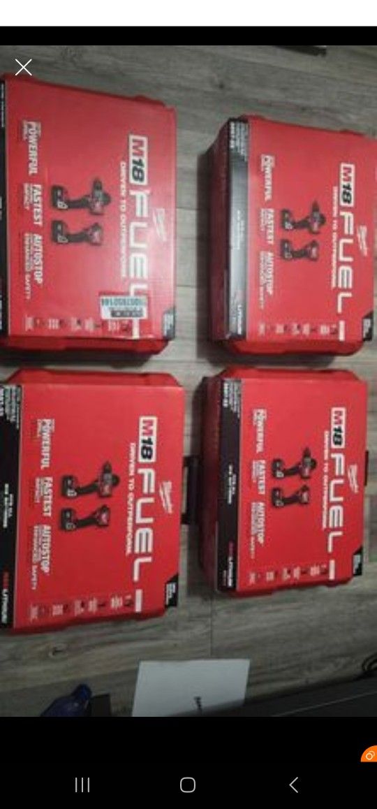 Milwaukee Fuel Drill Sets