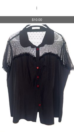 Rockabilly women blouse