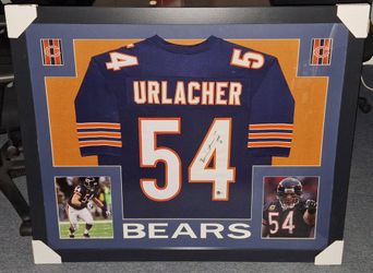 🔥 Brian Urlacher Signed Autograph Jersey Framed Chicago Bears HOF 18 Beckett COA 🔥