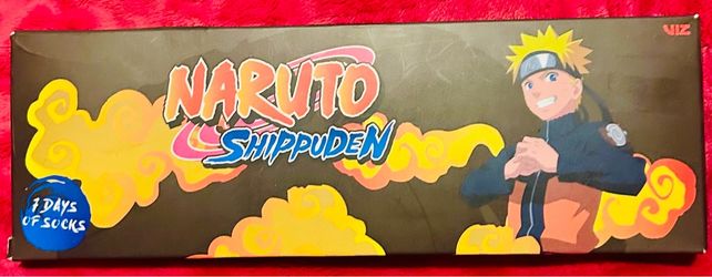Naruto sock set of 7 pairs