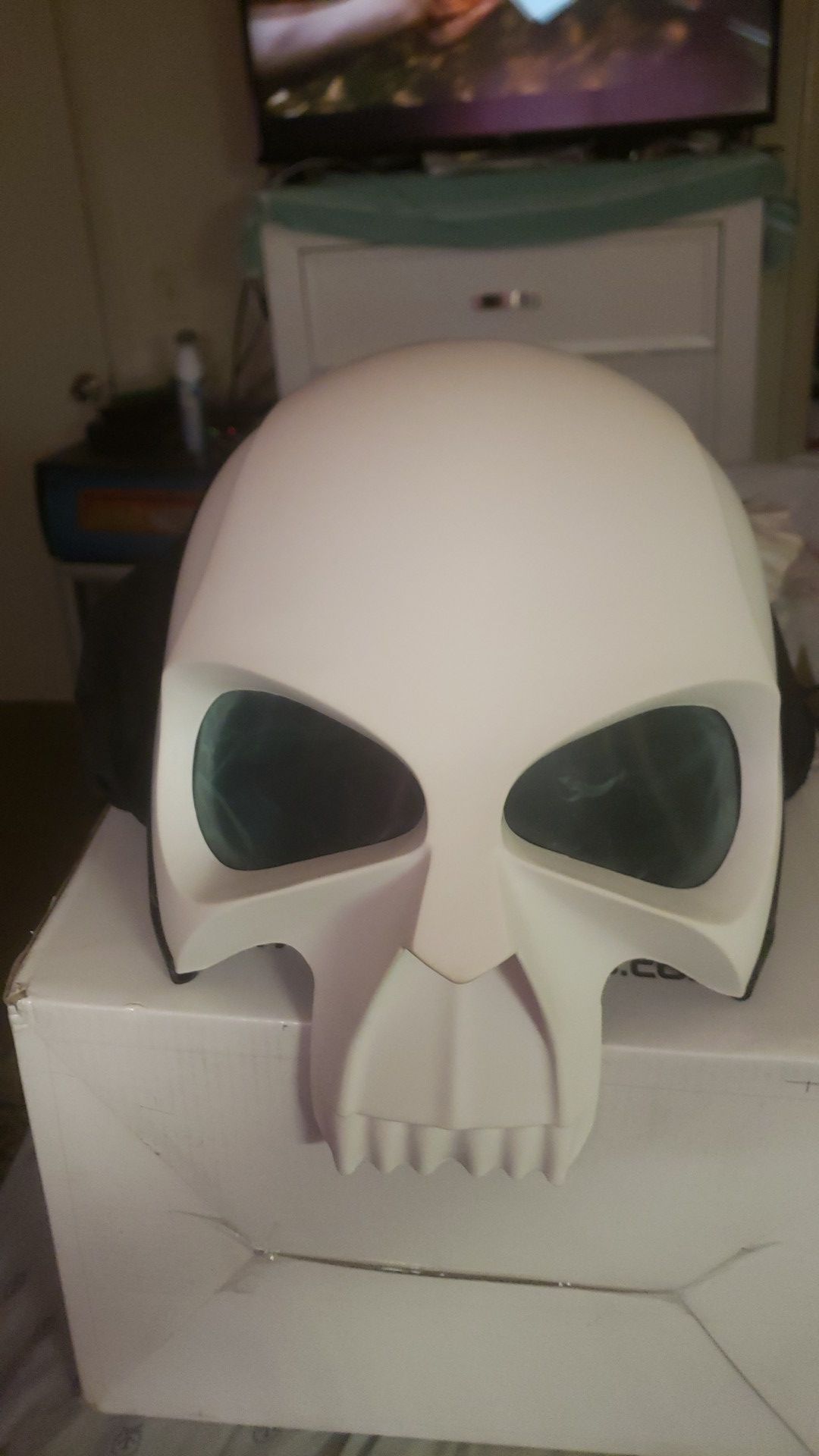 Cool skull helmet