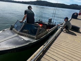 1971 Glasspar Vhull Fishing boat