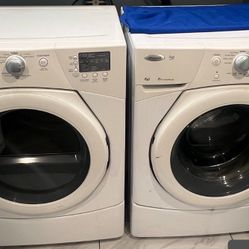 Whirlpool Duet Dryer ,gas ,excellent condition ,Washer  workable 