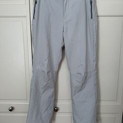 Gerry Snowflake Stretch Soft Shell Ski Women’s Pants size Medium, Pale gray (Moonlight) 