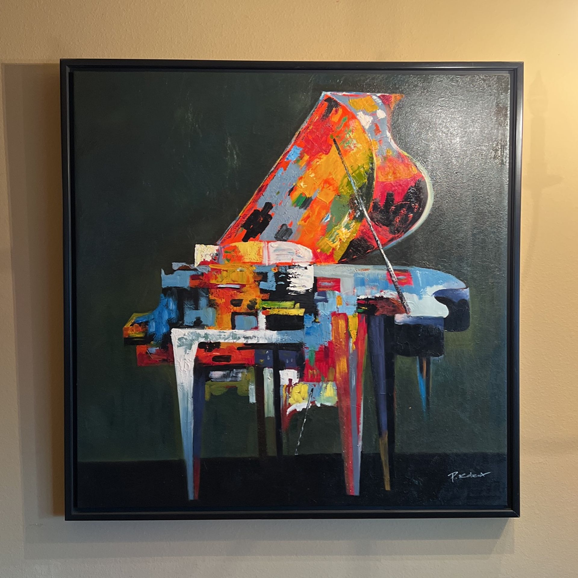 Paul Roberts Piano Coloratura Oil Painting