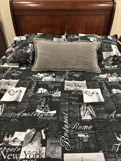 Queen Sheet Set blanket/wallart/pillow