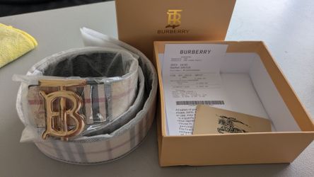 Inspired by Burberry belt
