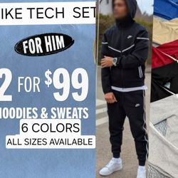Nike Tech Two Sets For $99 ....Please New Jersey Only