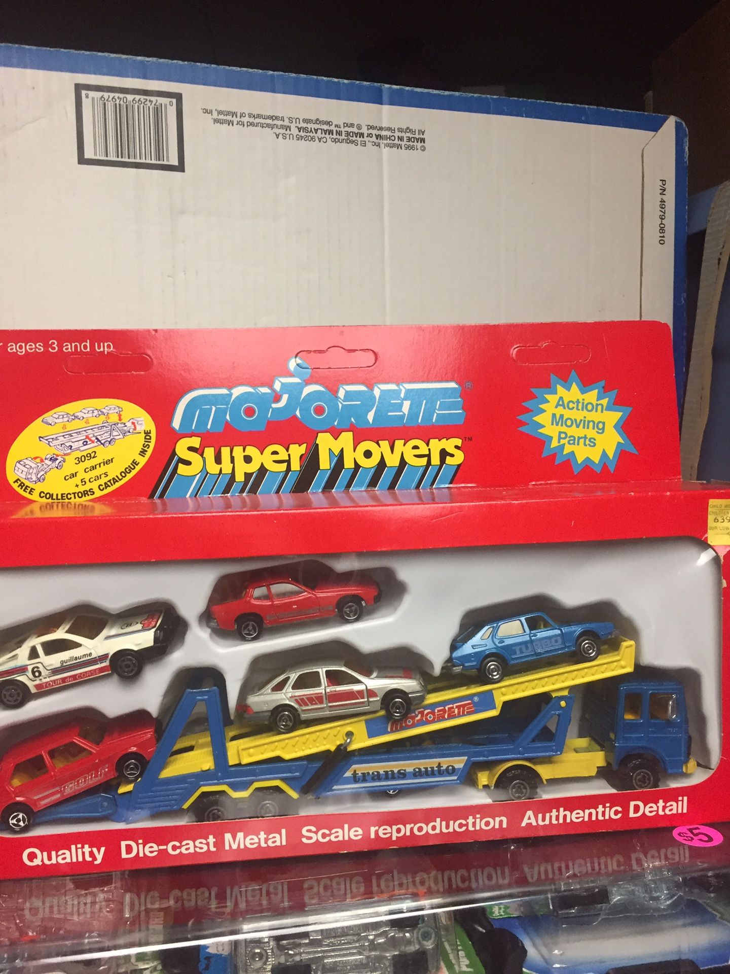 Majorette car transporter