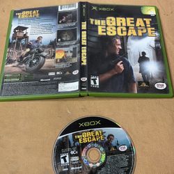 Great Escape (Microsoft Xbox, 2003) No Manual NHL