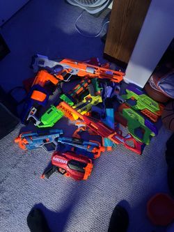 Used Nerf Guns (No Bullets)
