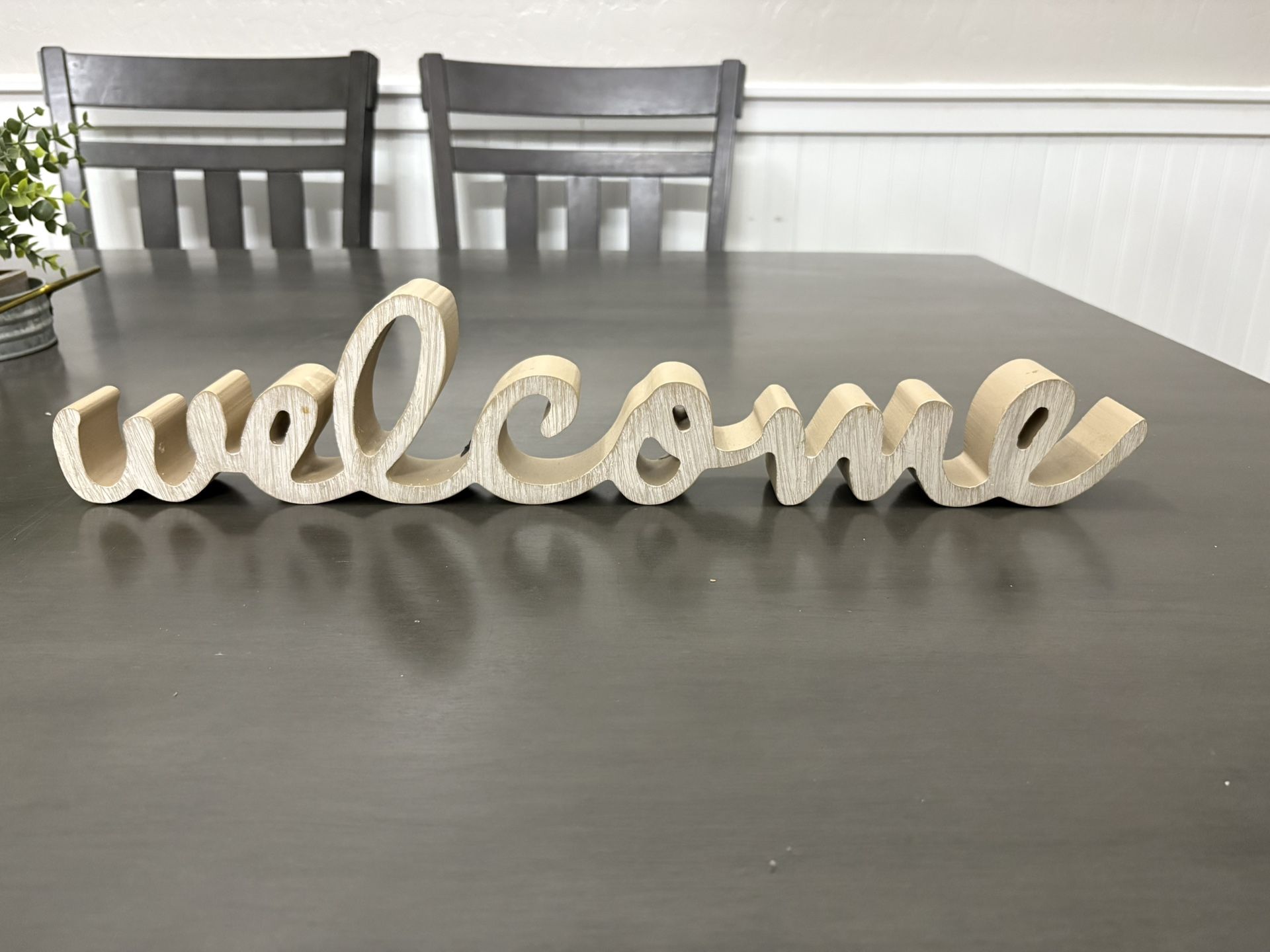 Welcome Sign