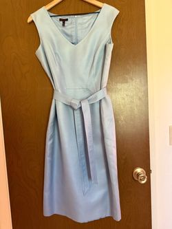 Vintage Sheath Dress Silk Cotton Quiet Luxury Elegant Wedding Guest