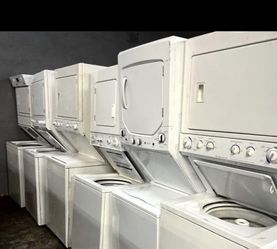 stackable washer and dryer 3 months warranty Different sizes 24" and 27" Delivery available