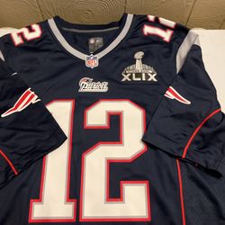 Patriots Brady SuperBowl XLIX Jersey