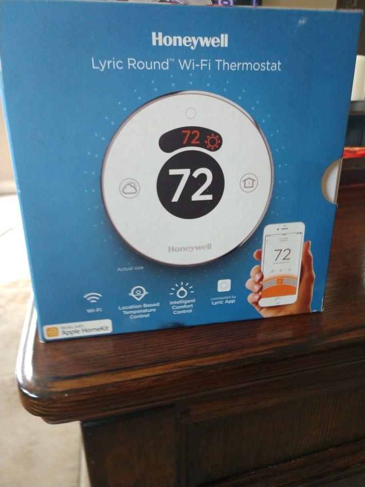 Honeywell lyric Round Wi-Fi thermostat