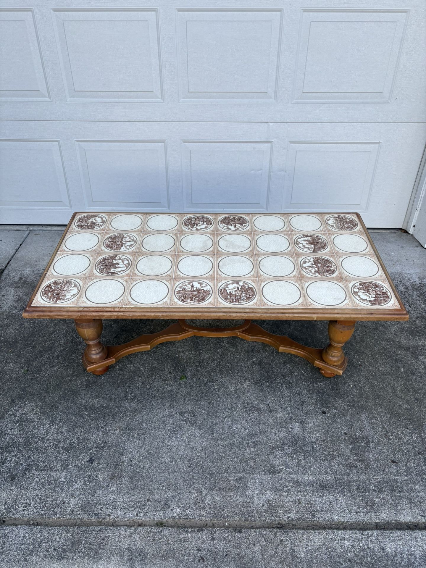 German Tile Coffee Table (1960s)