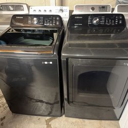 Samsung Washer And Electric Dryer He 5.0&7.4 Cuft