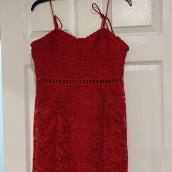 Red Dress, Size L, perfect for Valentine’s Day