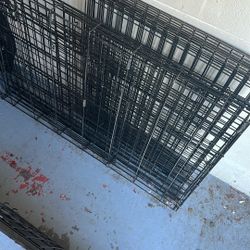 Large Dog Cages x3