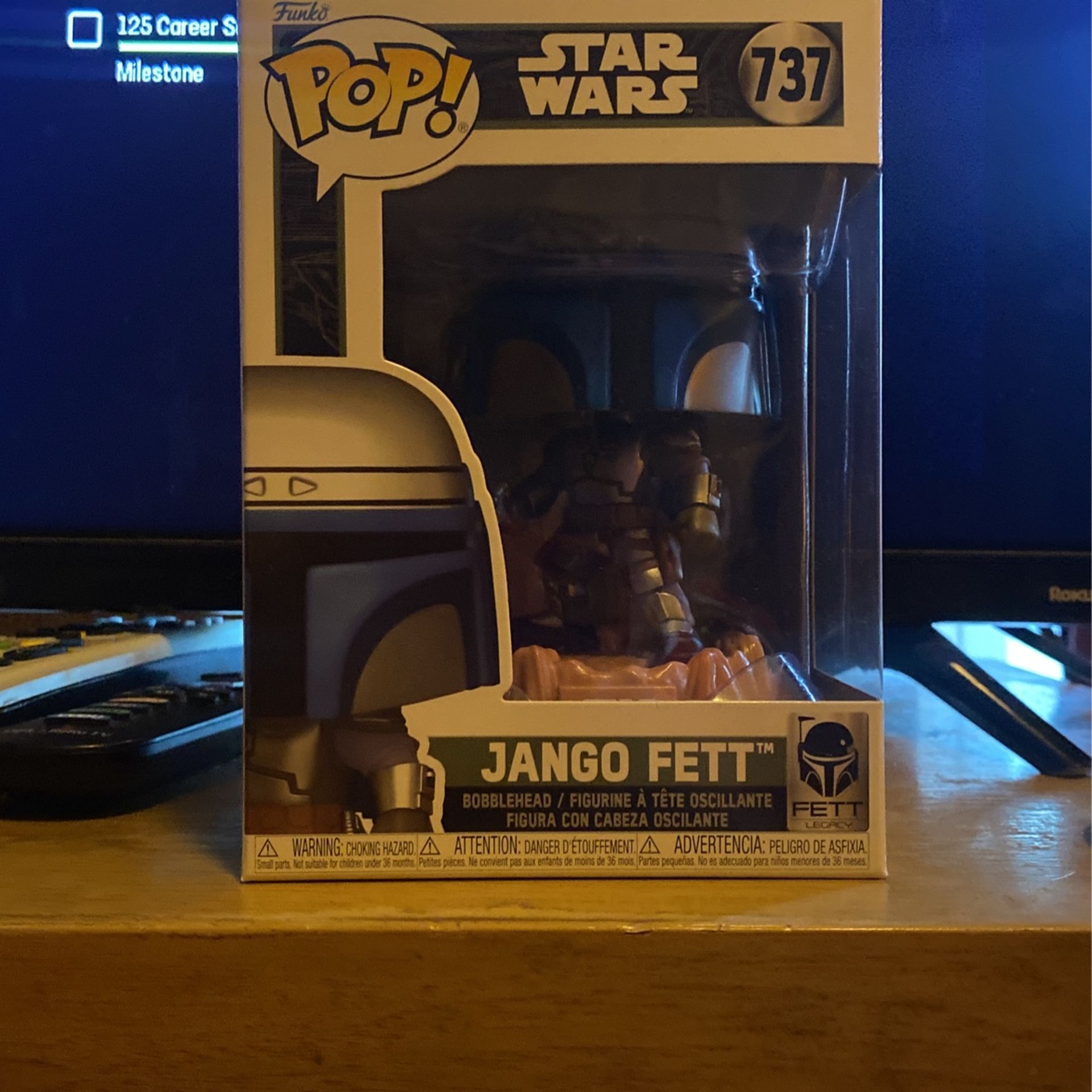 JANGO FETT FUNGO POP STAR WARS EDITION.