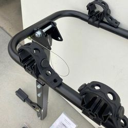 BRAND NEW $45 Tilt Folding 2-Bike Hitch Mount Rack Bicycle Carrier for 2” Hitch w/ Straps 70 lbs Max