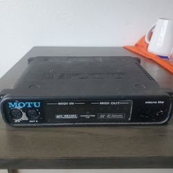 Motu Micro Lite Midi Interface
