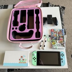 Nintendo Switch- Animal Crossing Limited Edition 