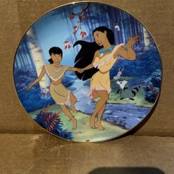 AUTHENTIC VTG DISNEY POCAHONTAS LIMITED-EDITION COLLECTOR’S PLATE