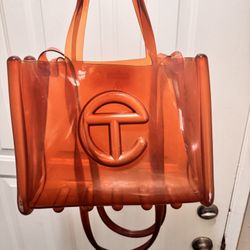 Brown Jelly Telfar bag