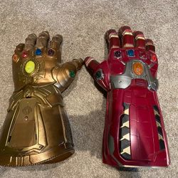Marvel Legends Infinity Gauntlet And End Game Gauntlet - Official Hasbro Marvel