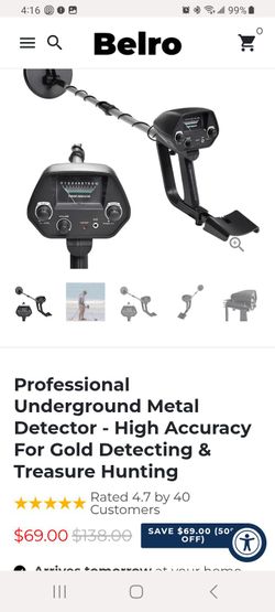 UNDERGROUND METAL DETECTOR