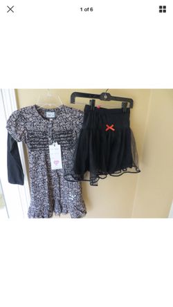 NWT Mim-pi Boutique 2 Piece Girls Outfit Size 7