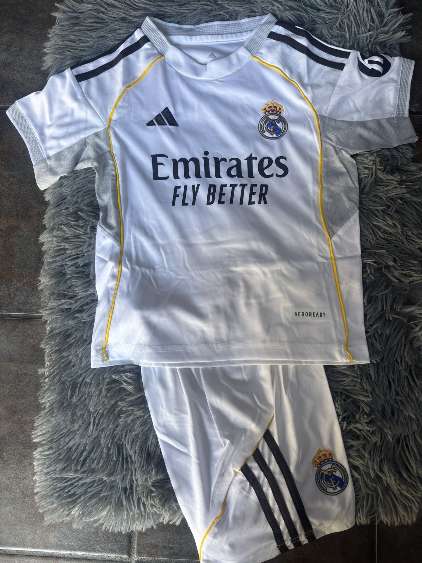 Real Madrid Kids Soccer Jersey 