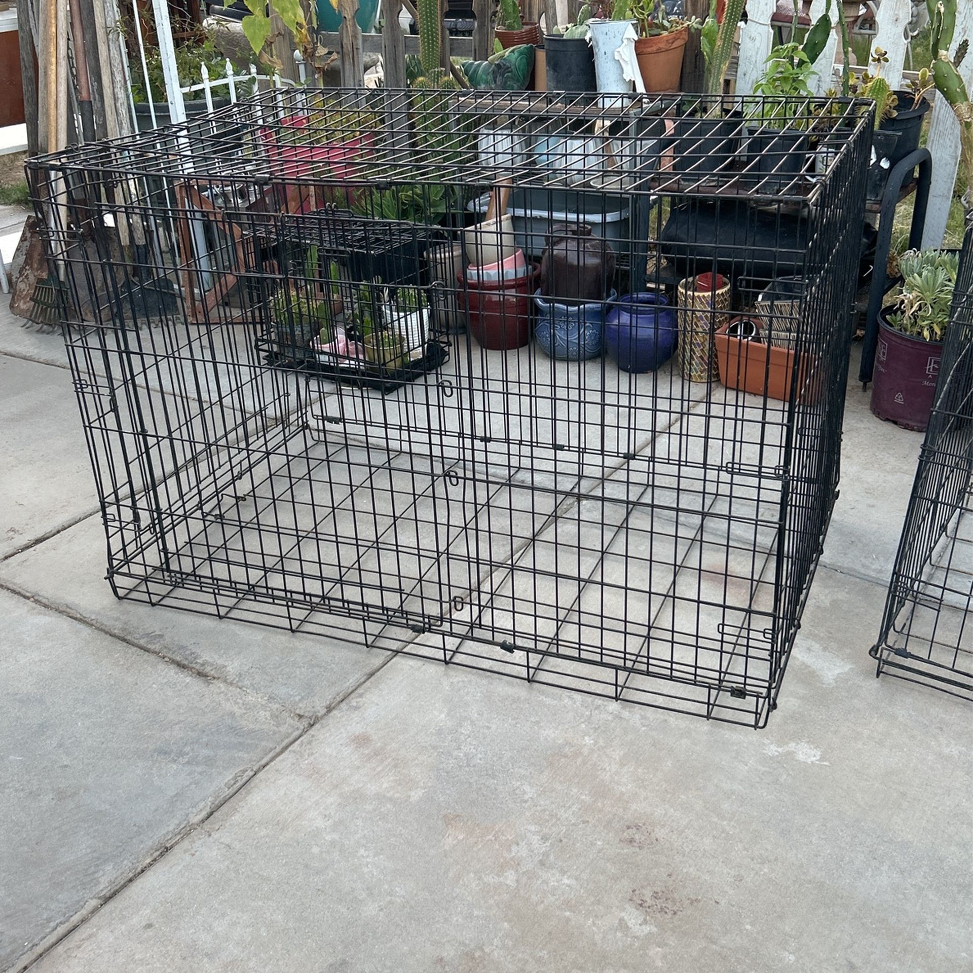 48” X 30” Dog Cage Doesn’t Have The Tray