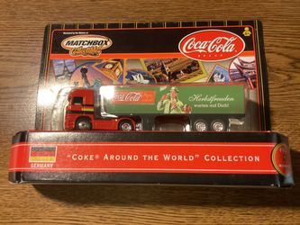 Matchbox Collectibles Coca-cola “coke Around The World” GERMANY MERCEDES BENZ ACTROS