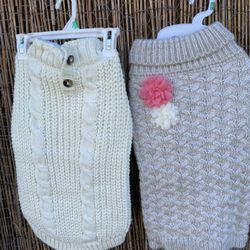 Dog Sweaters $10 Each
