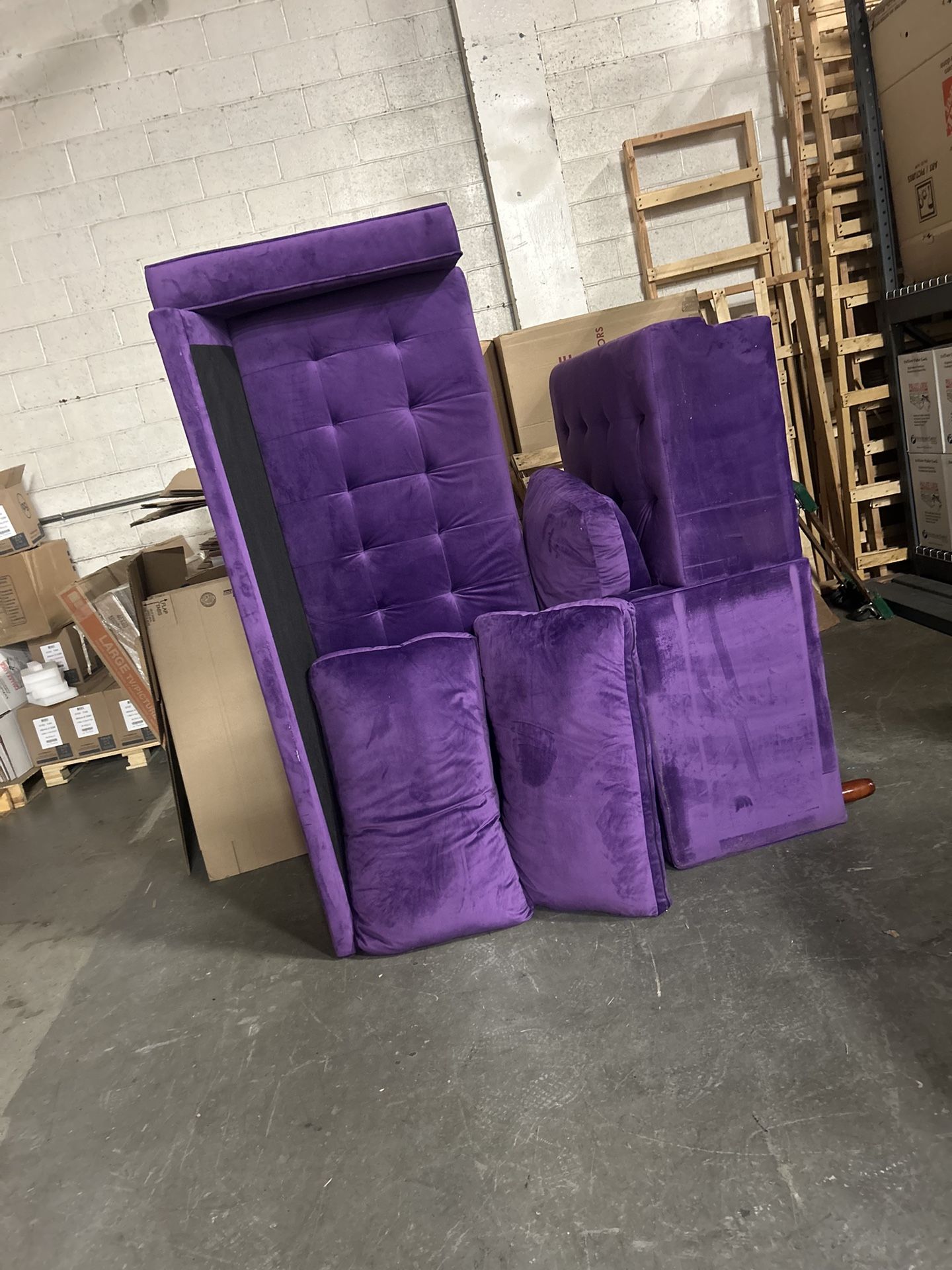 Purple Couches