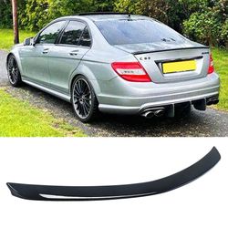 For 2008-2014 Mercedes BenZ C-class W204 AMG Style Rear Spoiler PG Style Gloss Black Brand New