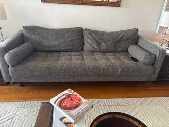 Article sofa and club chairs