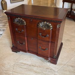 Cabinet.  Wood.  Excellent Conditions. 35 Inches Wide.  21 Inches Deep. 21 Height