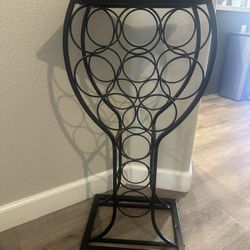 Wine Bottle Shaped Wine Rack- OBO