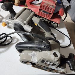 Lot Of Belt Sanders (3 Available)