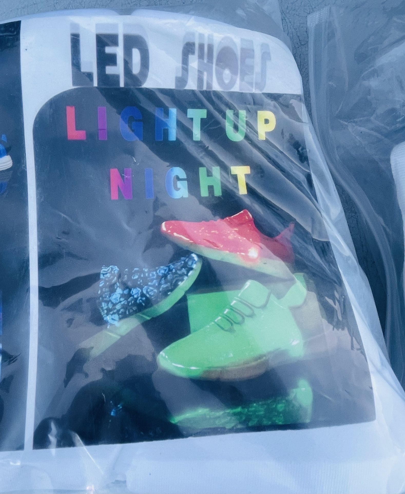 LED Light Up Shoes Size 47/48 12-12.5