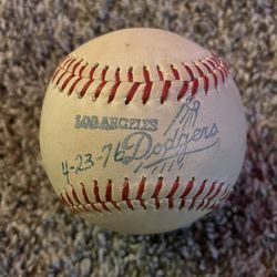 1976 Los Angeles Dodgers Official Baseball