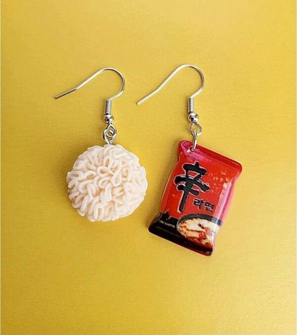 Cute Ramen Earrings