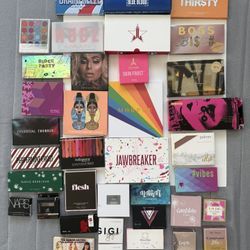 PRO MAKEUP ARTIST / RESELLER LOT – 35+ PALETTES + EXTRAS